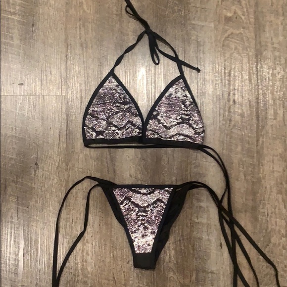 Glam Rhinestone Bikini - Picture 1 of 5